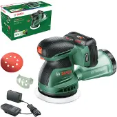 Bosch UniversalOrbit 18V-20, Excentersliper, svart, grønn, 10000 OPM, 23000 OPM, 1 mm, 5,5 m/s²