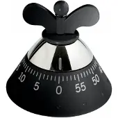 Alessi - Kjøkkentidtaker - svart