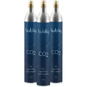 Bubliq 3 x CO²-flasker - 450 g