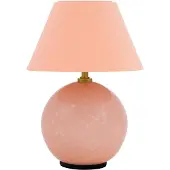 Globen Lighting IRIS batteridrevet bordlampe, rosé, høyde 23 cm, G4