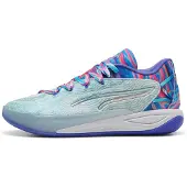 Puma Stewie 4 Prism Basketball Shoes Women, Shoes, White/Light Aqua, 36