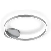 Knapstein LED-taklampe Anel-60, matt nikkel, up & down