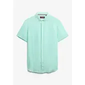 Superdry Vacation Linen Kortarmet Skjorte