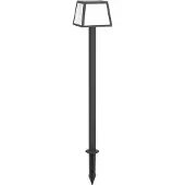 Eglo LED-gatelampe Altilia, høyde 106 cm, svart, sensor