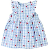 Name it Kjole - NbfFisina - Serenity m. Hjerter - - 50 - Kjole