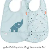 Done by Deer Smekke - 2-pack - Elphee - Blå - - OneSize - Smekke