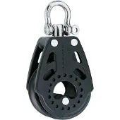 Harken Carbo-blokk 40 mm enkel, svirvel