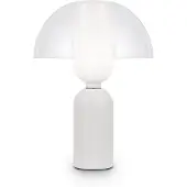 Maytoni Memory bordlampe, hvit, høyde 42 cm, keramikk