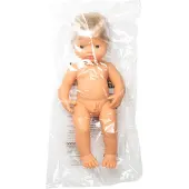 Miniland Europeisk Blond Guttebabydokke 38 Cm