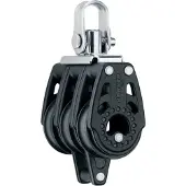Harken Carbo-blokk 29 mm trippel, swivel, hunsvot