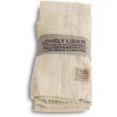 Fyrklövern Lovely Linen Lovely serviett 45 x 45 cm 4-pk, Vanilla