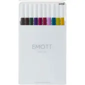 Emott fineliner 10 stk ass. Sæt nr. 3