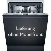 Siemens iQ300 SN63EX22CE oppvaskmaskin, energiklasse A, 60 cm, helintegrert