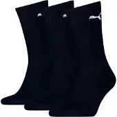 Puma Crew Sock (3-Pack), Clothing, Dark Navy, 39-42