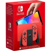 Nintendo Switch OLED - Mario Red Edition - Spillkonsoll - Full HD - Mario Red