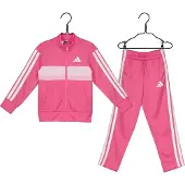 Adidas Treningssett - LK 3S TIB TS - Pnkfus/White/Cl - - 4 år (104) - Treningssett