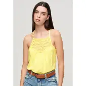 Superdry Lace Beach Ermeløs T-skjorte