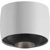 Loom Design LED-taklampe Air, hvit, aluminium, Ø 10 cm