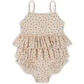 Konges Sløjd Manuca Frill Badedrakt Bloomie Sprinkle (92 / 2 år)