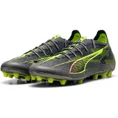 Puma ULTRA 5 ULTIMATE MG Football Boots Unisex, Sport, Matte Aged Silver/Yellow Alert/Sun Struck, 43