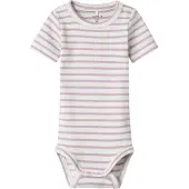 Name it Body k/e - Rib - Noos - NbnBani - Vinselig Orchid - - 50 - Kortermet body