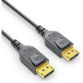 Adaptec PureLink PI5010-030 DisplayPort 1.4-kabel – 8K 4320p – hann til hann – 3 m – svart