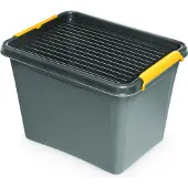 Orplast oppbevaringsboks Solidstore box - 19 l - grå