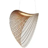 Luce Plan Illan LED-hengelampe i tre, dimbar, Ø 80 cm