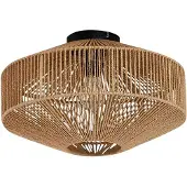LINDBY Sorino taklampe, papir, jern, Ø 40 cm