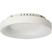 LUCANDE taklampe Samvel, Ø 38,4 cm, hvit, jern