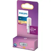 Philips - LED-lyspære - form: kapsel - G9 - 4.8 W (ekvivalent 60 W) - klasse E - varmt hvitt lys - 2700 K