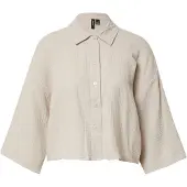 Vero Moda Natali Crop 3/4-ermet Skjorte