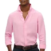 Superdry Vacation Linen Skjorte Med Lange Ermer