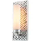 ELSTEAD Ziggy vegglampe, sølv