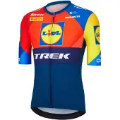 Santini Replica Lidl-trek 2025 Kort Ermet Trøye