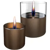 Tenderflame Lilly 8/10 Gavesett, Chocolate Glass