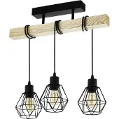 Eglo Taklampe Townshend 5 med 3 burformede lampeskjermer