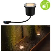 Paulmann Plug & Shine LED-innbyggingslampe 4,5 W, 1 stk., Ø 10 cm, IP67