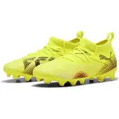 Puma FUTURE 8 MATCH FG/AG Football Boots Youth, Shoes, Yellow Alert/Black/Sun Struck, 32