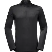 Jack Wolfskin Sky Thermal Half Zip Langarmet T-skjorte