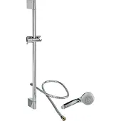 Hansgrohe Crometta 85 dusjsett med 650 mm dusjstang, hånddusj med 1 strålefunksjon og 1,6 meter dusjslange