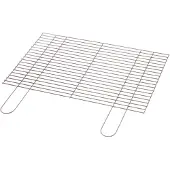 Mustang grillrist med 2 håndtak 60x40 cm / grillrist rustfritt stål / grillnett stor