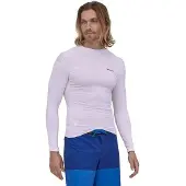 Patagonia R0 Longsleeve Lycra hvit
