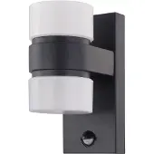 Eglo ATOLLARI UDE VÆG M/SENSOR 2X4,9W 920LM IP44 ANTRACIT