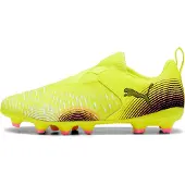 Puma FUTURE 8 MATCH LL FG/AG Football Boots Youth, Shoes, Yellow Alert/Black/Sun Struck, 31