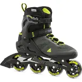 Rollerblade Rulleskøyter - Macroblade 80 - Black/Lime - Inlinesk - - 39 - Rulleskøyter