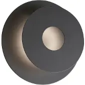 FISCHER&HONSEL GMBH LED-vegglampe Hennes, Ø 18 cm, svart