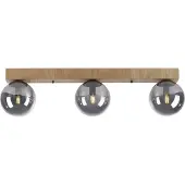 JUST LIGHT Taklampe Gerda Widow, glasskuler, 3 lyskilder