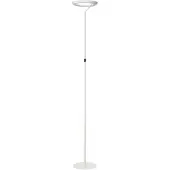 Lucide LED-gulvlampe Celeste, hvit, høyde 174 cm, metall