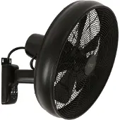Beacon veggventilator Breeze, svart, Ø 41 cm